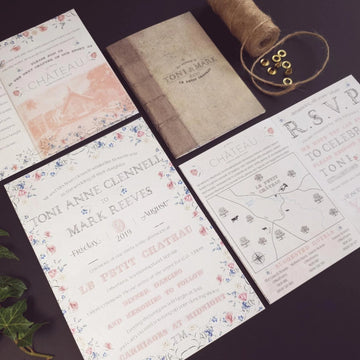 FAIRY TALE BOOKLET INVITATIONS